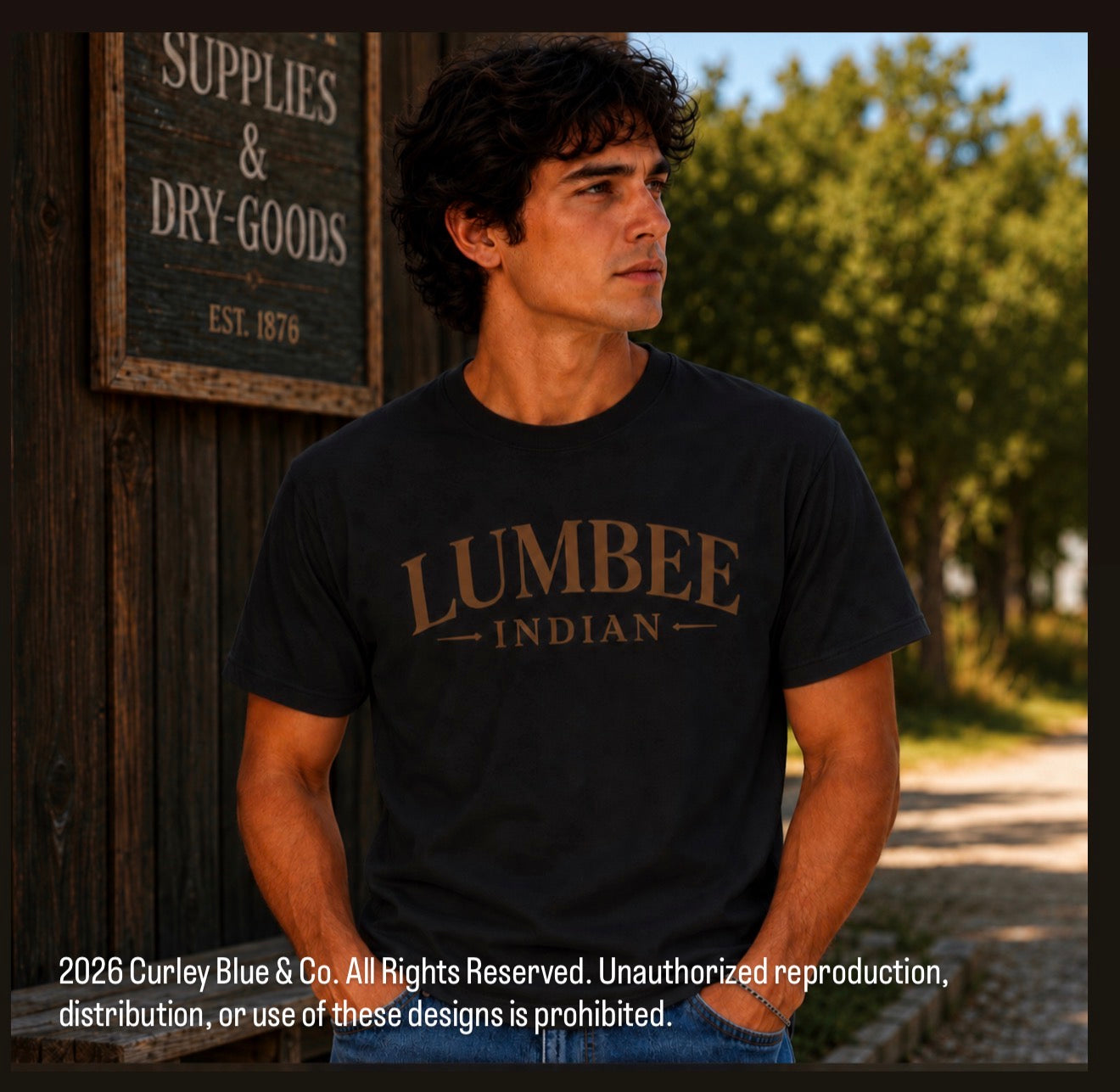 LUMBEE Indian Tee